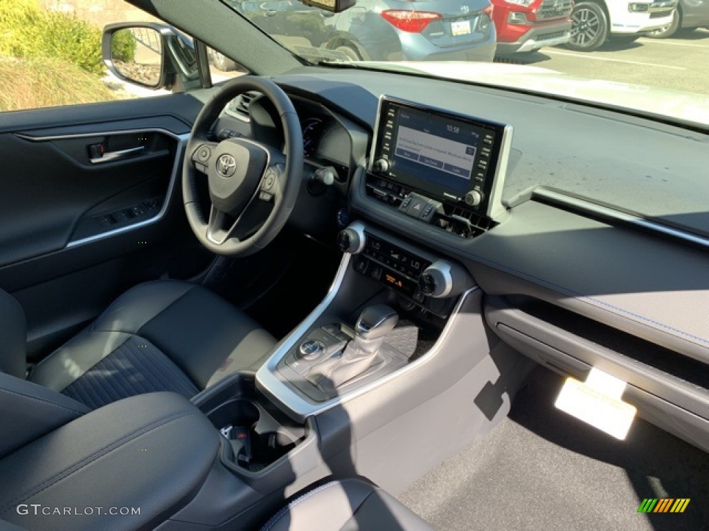 2019 RAV4 XSE AWD Hybrid - Blizzard White Pearl / Black photo #28