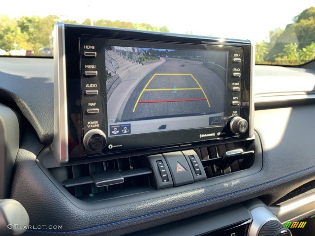 2019 RAV4 XSE AWD Hybrid - Blizzard White Pearl / Black photo #36
