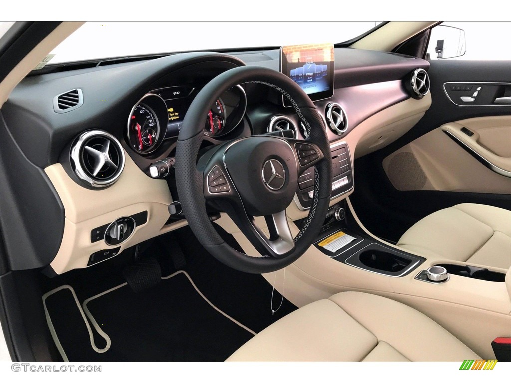 2020 Mercedes-Benz GLA 250 Sahara Beige Dashboard Photo #135359729