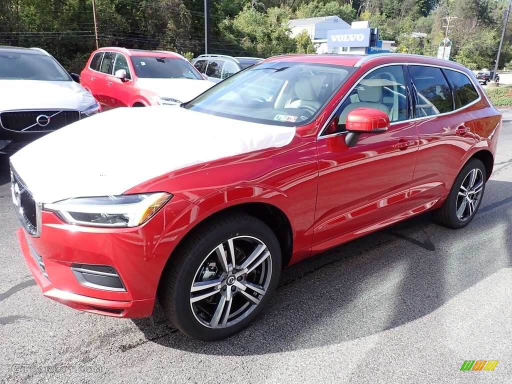 Fusion Red Metallic 2020 Volvo XC60 T5 AWD Momentum Exterior Photo #135361276