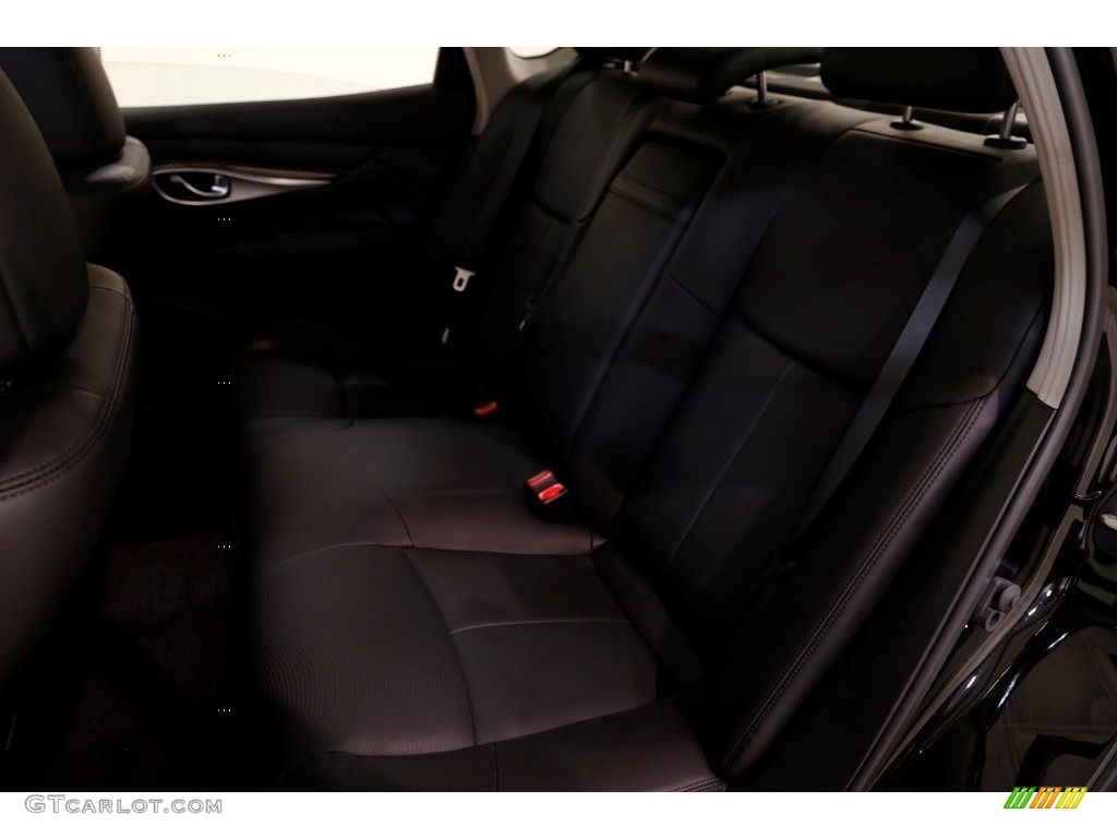 2019 Q70 3.7X LUXE - Black Obsidian / Graphite photo #21
