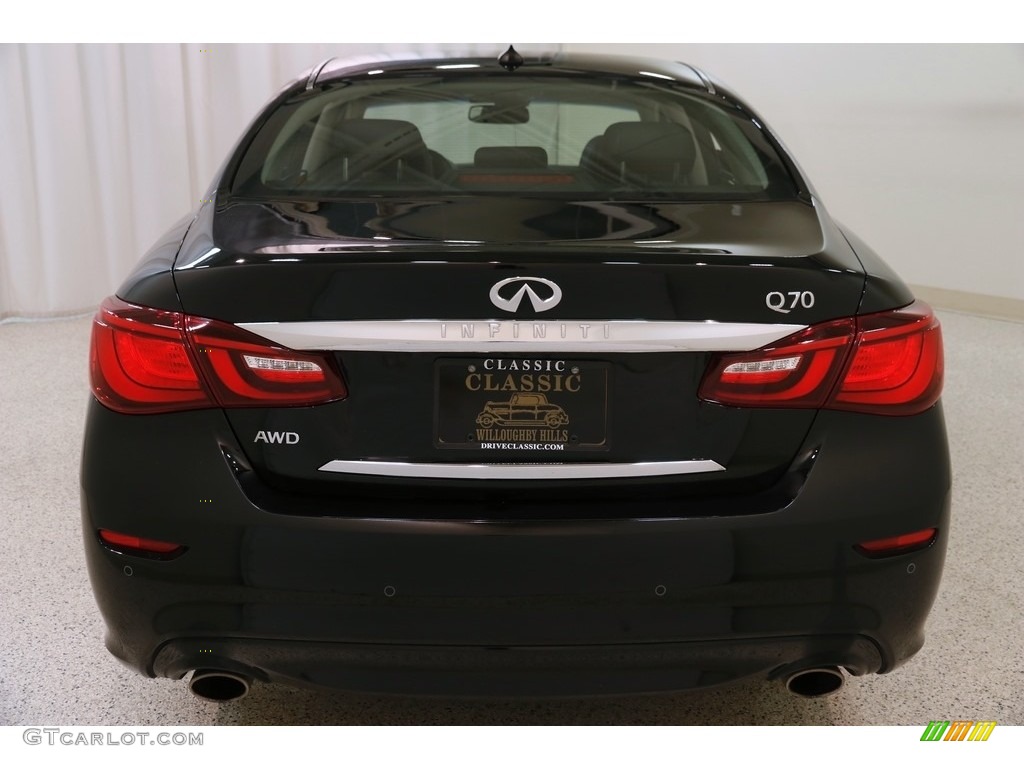 2019 Q70 3.7X LUXE - Black Obsidian / Graphite photo #23