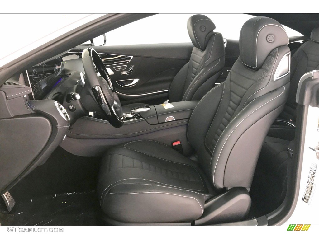 Black Interior 2019 Mercedes-Benz S 560 4Matic Coupe Photo #135362930