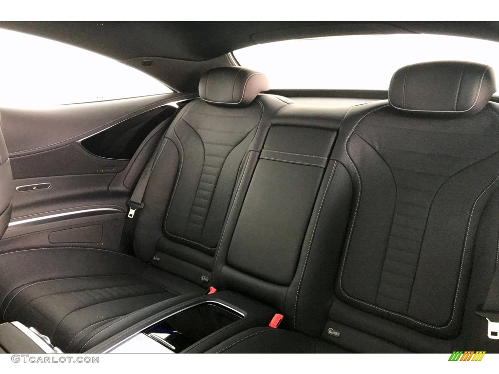 2019 Mercedes-Benz S 560 4Matic Coupe Rear Seat Photo #135362960