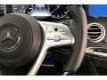 2019 Mercedes-Benz S Black Interior Steering Wheel Photo