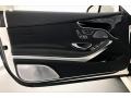 Black 2019 Mercedes-Benz S 560 4Matic Coupe Door Panel