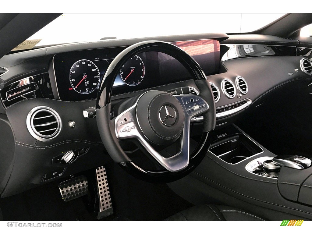 2019 Mercedes-Benz AMG GT C Coupe Black Dashboard Photo #135364212