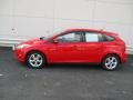 2013 Race Red Ford Focus SE Hatchback  photo #2