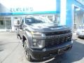 Shadow Gray Metallic - Silverado 2500HD Custom Crew Cab 4x4 Photo No. 4