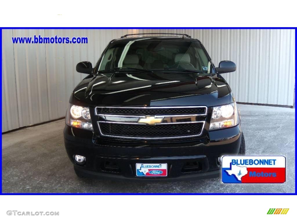 2007 Tahoe LT - Black / Dark Titanium/Light Titanium photo #2