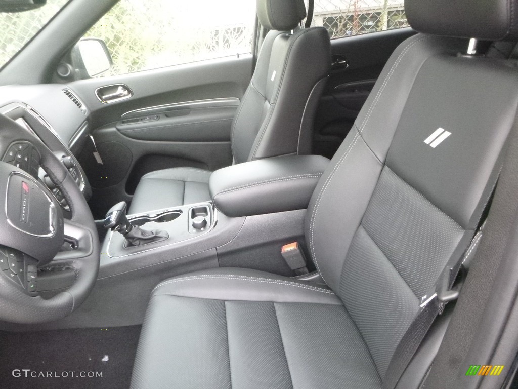 Black Interior 2020 Dodge Durango R/T AWD Photo #135365960
