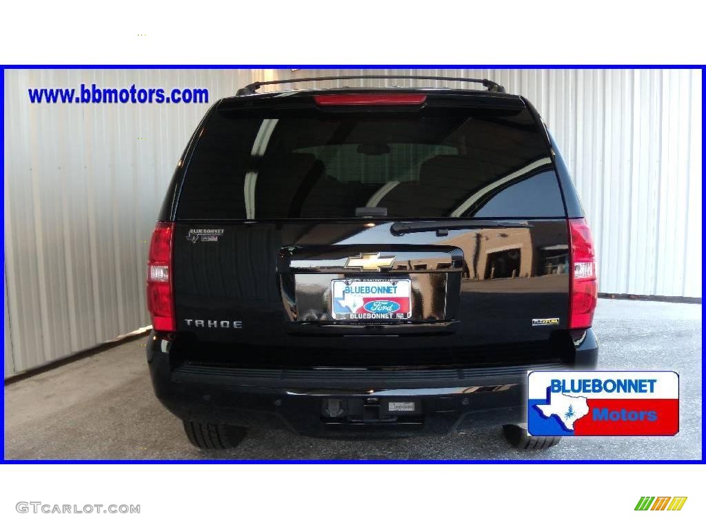 2007 Tahoe LT - Black / Dark Titanium/Light Titanium photo #4