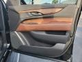 Kona Brown/Jet Black Accents 2019 Cadillac Escalade Premium Luxury Door Panel