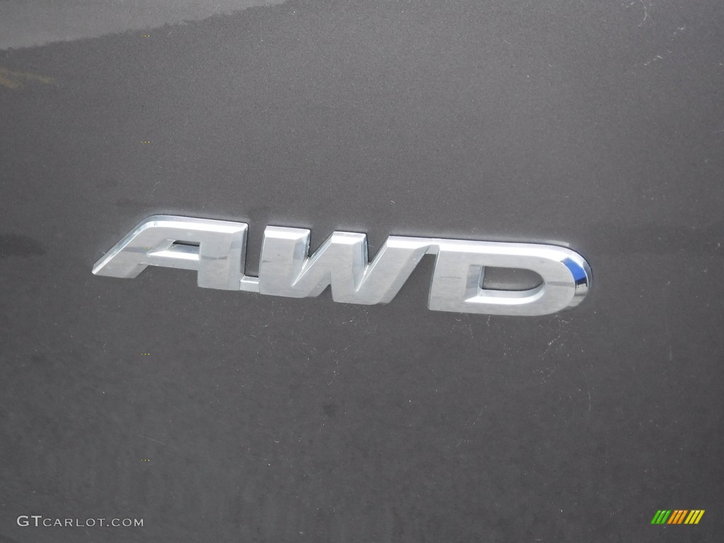2016 CR-V EX AWD - Modern Steel Metallic / Black photo #10