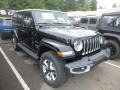 2020 Black Jeep Wrangler Unlimited Sahara 4x4  photo #5