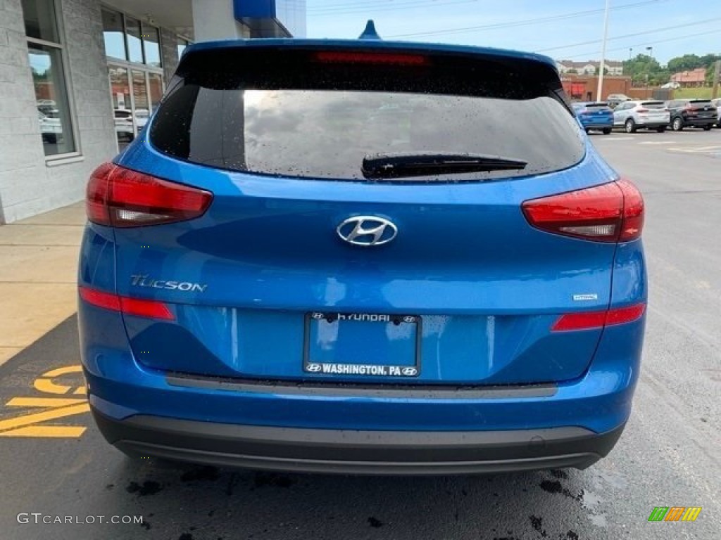 2020 Tucson SE AWD - Aqua Blue / Black photo #5