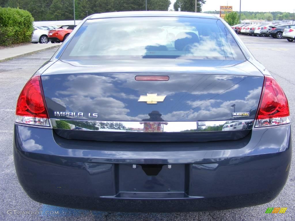 2009 Impala LS - Slate Metallic / Ebony photo #7