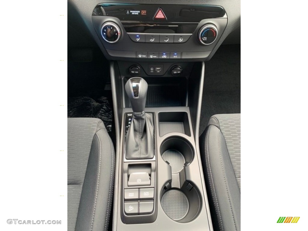 2020 Tucson SE AWD - Aqua Blue / Black photo #34