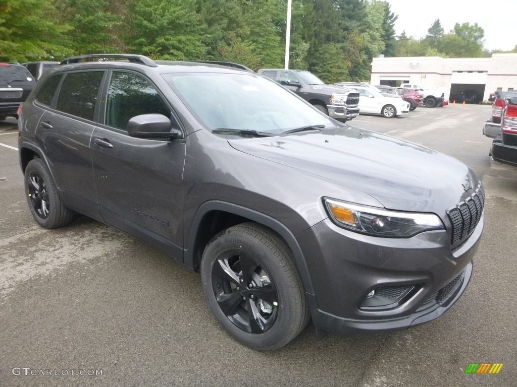 2020 Cherokee Latitude Plus 4x4 - Granite Crystal Metallic / Black photo #7