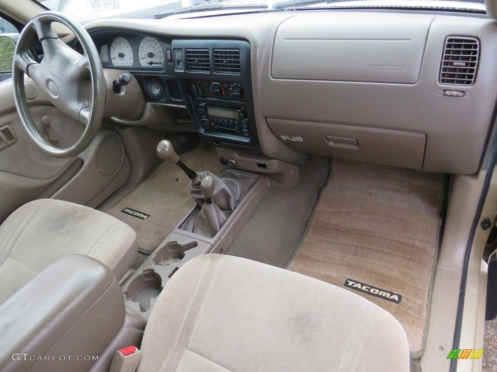 2001 Tacoma V6 Xtracab 4x4 - Mystic Gold Metallic / Oak Beige photo #22
