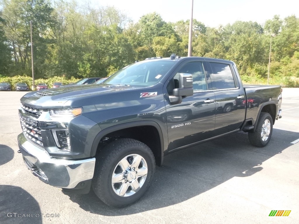 2020 Silverado 2500HD LTZ Crew Cab 4x4 - Shadow Gray Metallic / Jet Black photo #1