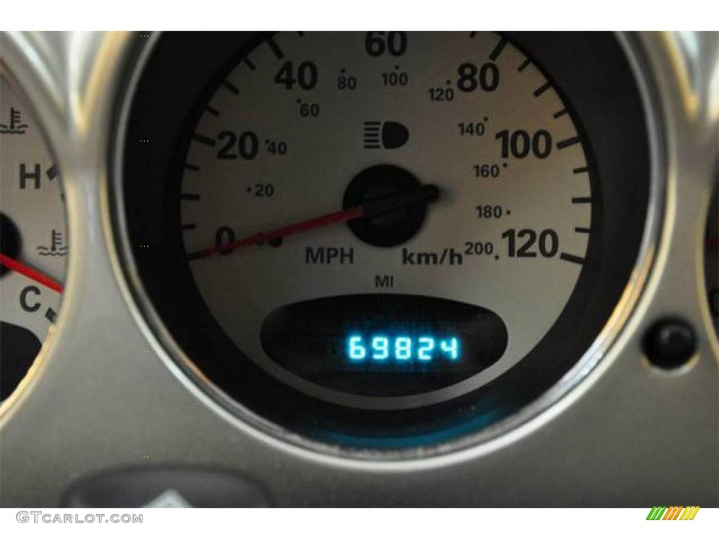2001 PT Cruiser Limited - Black / Taupe/Pearl Beige photo #8