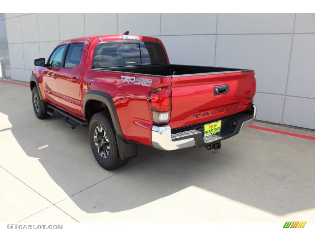 2019 Tacoma TRD Off-Road Double Cab 4x4 - Barcelona Red Metallic / TRD Graphite photo #6