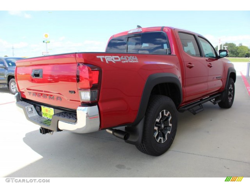 2019 Tacoma TRD Off-Road Double Cab 4x4 - Barcelona Red Metallic / TRD Graphite photo #8