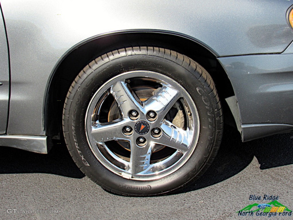 2003 Grand Am SE Sedan - Greystone Metallic / Dark Pewter photo #9