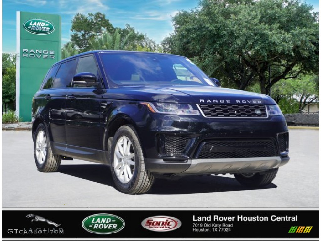 2020 Range Rover Sport SE - Narvik Black / Ebony/Ebony photo #2