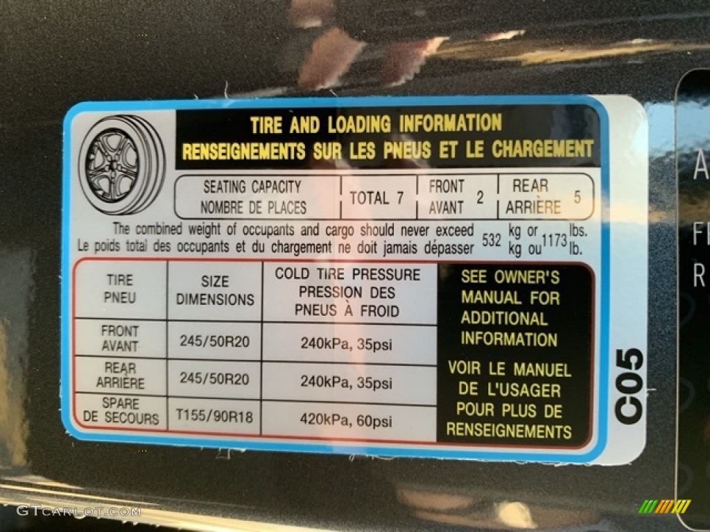 2020 Hyundai Palisade SEL AWD Info Tag Photo #135376088