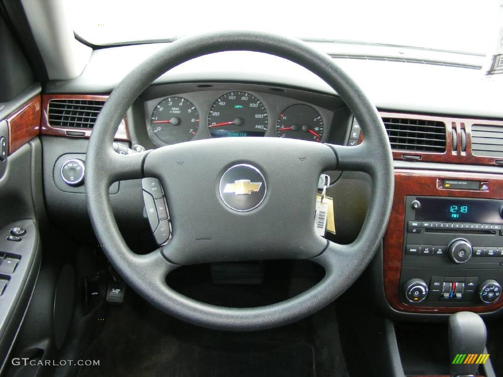 2009 Impala LS - Slate Metallic / Ebony photo #24