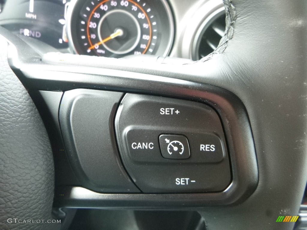 2020 Jeep Wrangler Sport 4x4 Black Steering Wheel Photo #135376337
