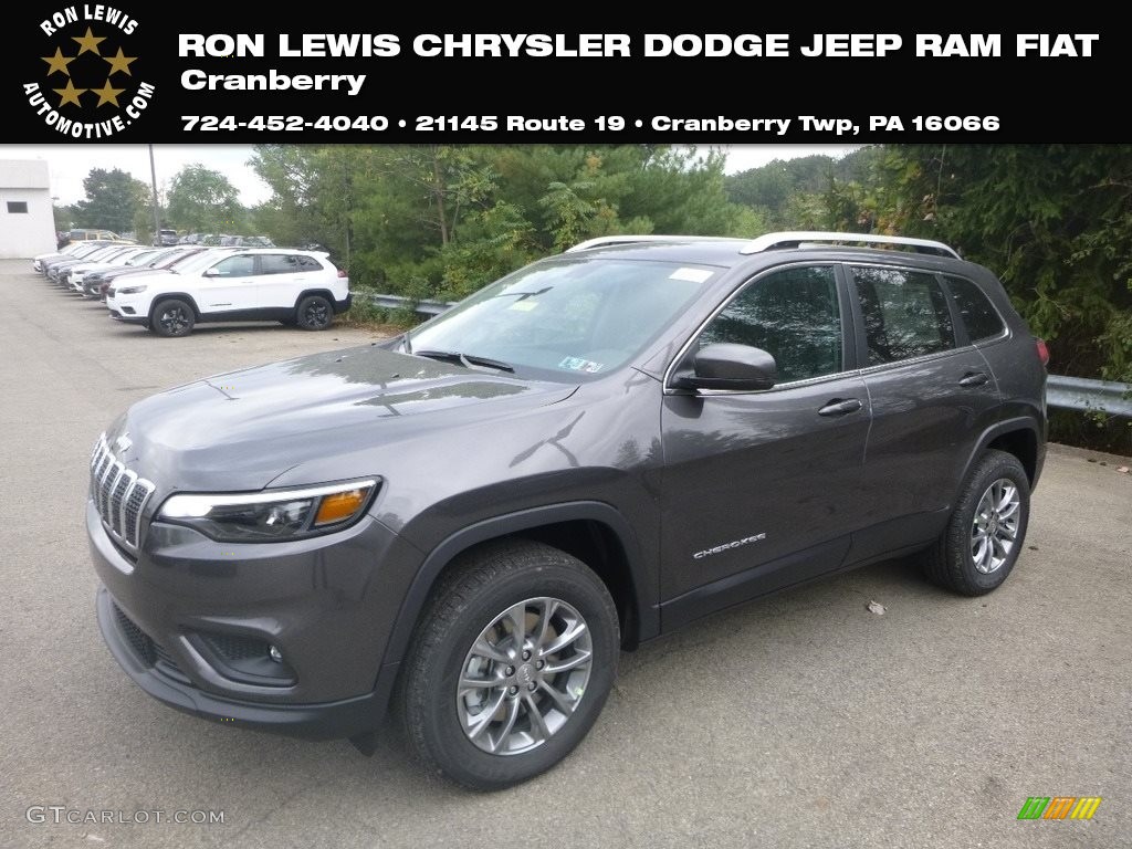 2020 Cherokee Latitude Plus 4x4 - Granite Crystal Metallic / Black photo #1