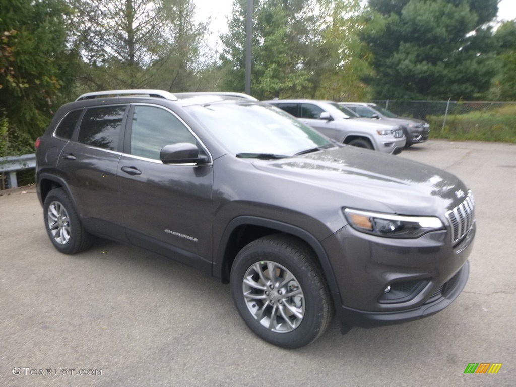 2020 Cherokee Latitude Plus 4x4 - Granite Crystal Metallic / Black photo #7