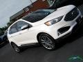 2019 White Platinum Ford Edge Titanium  photo #32