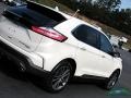 2019 White Platinum Ford Edge Titanium  photo #33