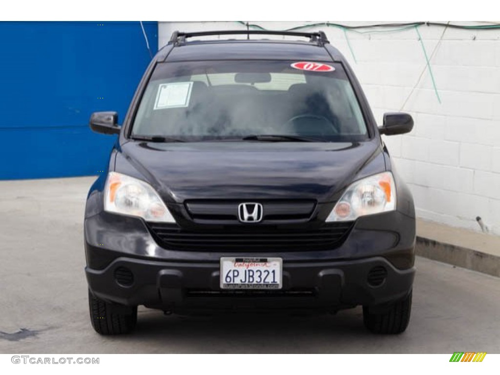 2007 CR-V LX - Nighthawk Black Pearl / Black photo #7