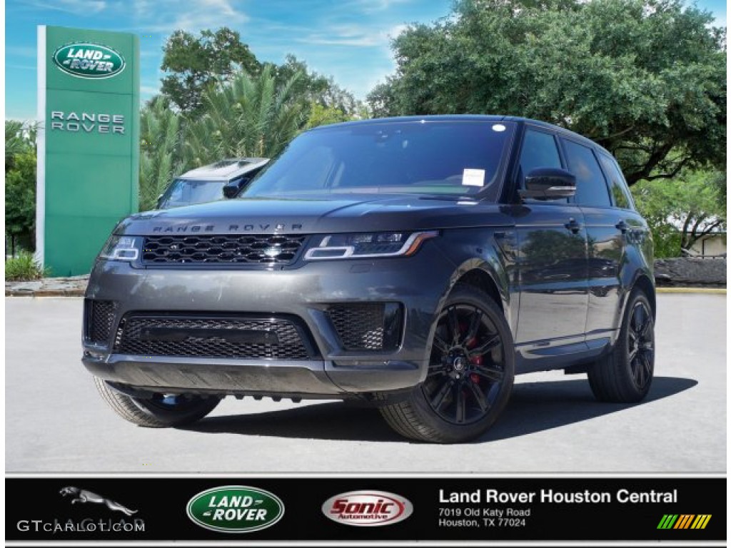 2020 Range Rover Sport HST - Carpathian Gray Premium Metallic / Ebony/Ebony photo #1