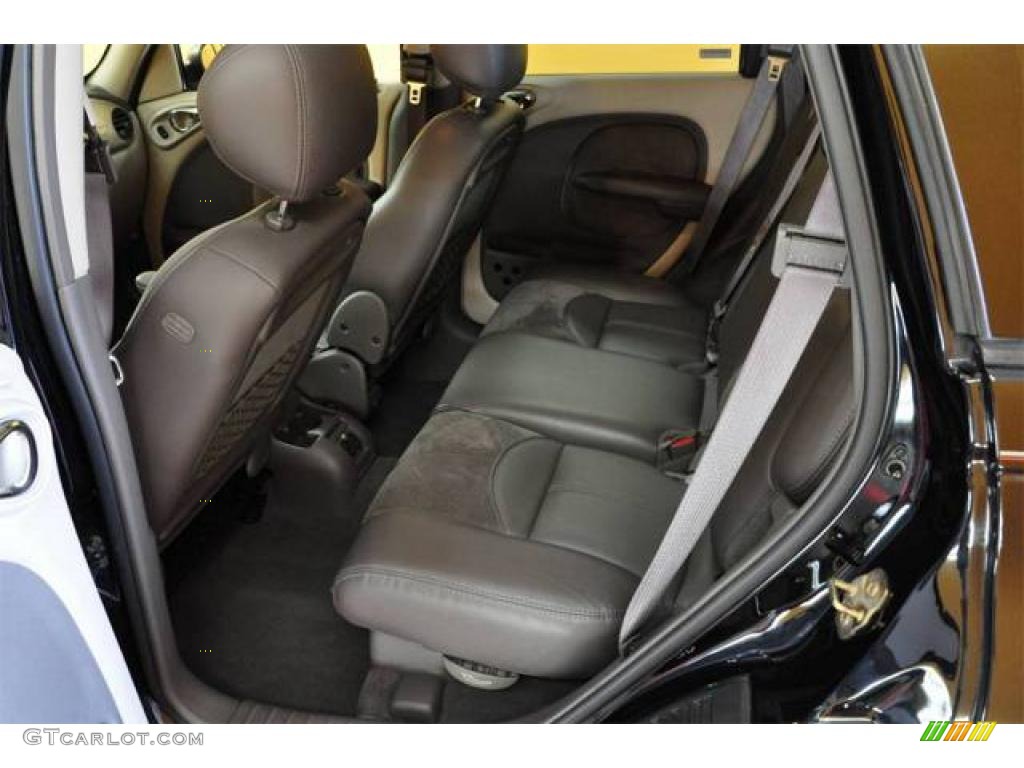 2001 PT Cruiser Limited - Black / Taupe/Pearl Beige photo #38
