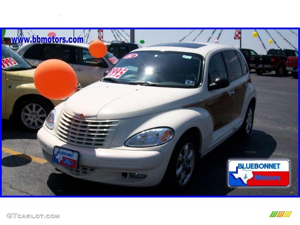 2004 PT Cruiser Limited - Cool Vanilla / Dark Slate Gray photo #1