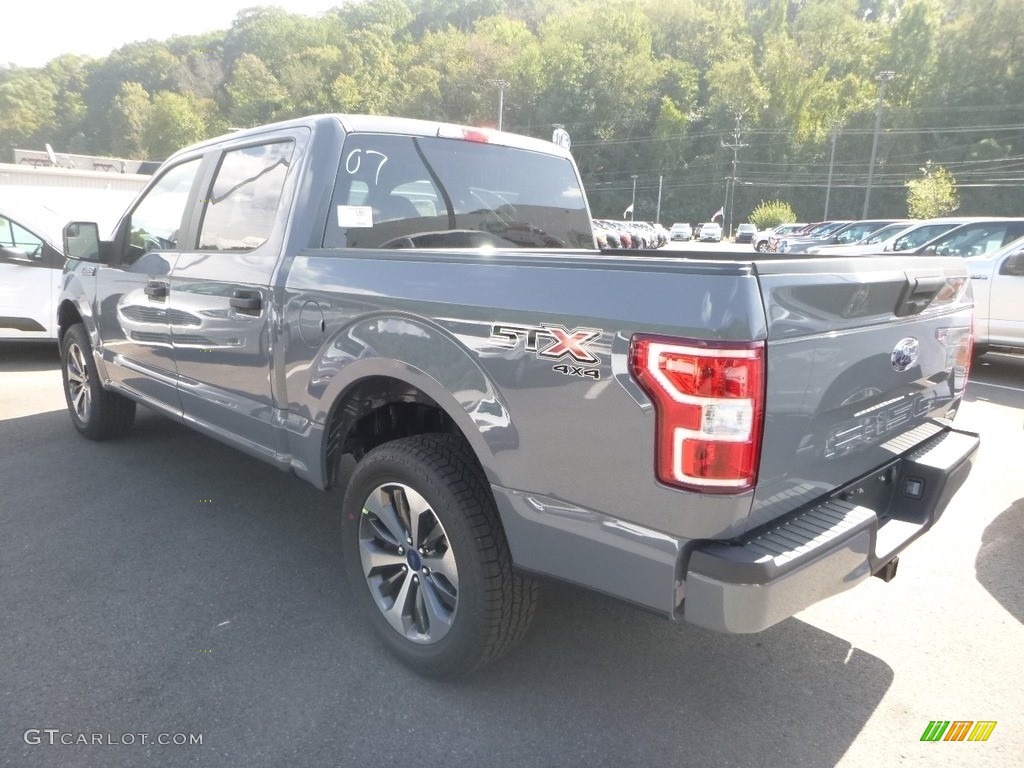 2019 F150 XL SuperCrew 4x4 - Agate Black / Earth Gray photo #6