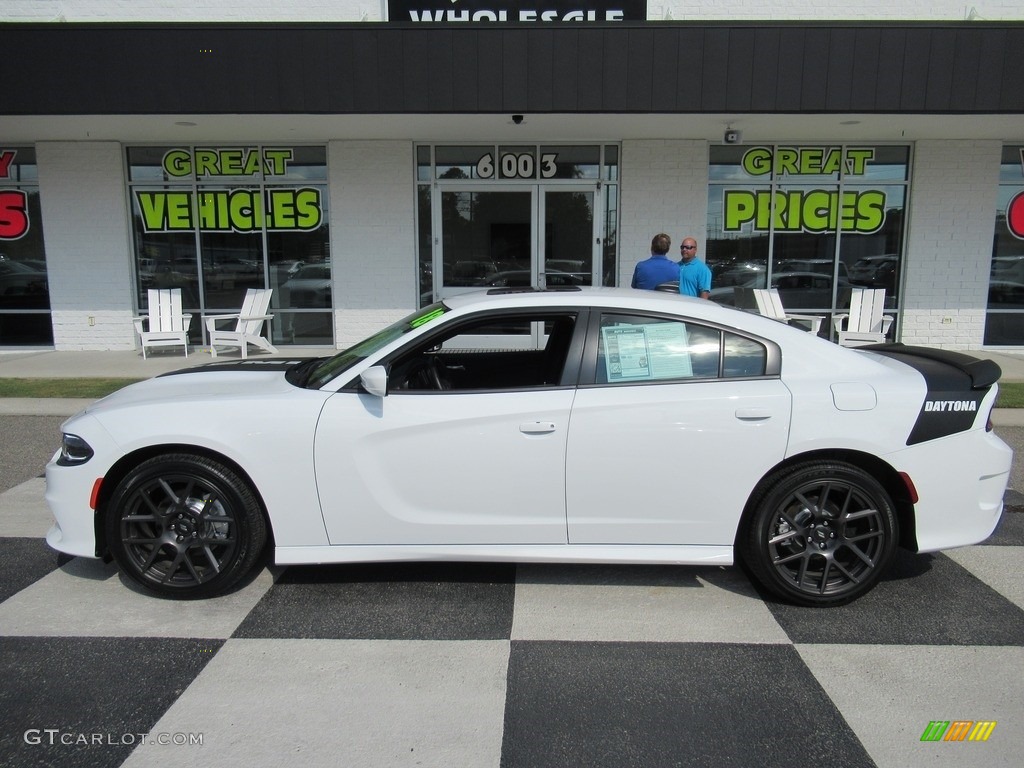 2018 Charger Daytona - White Knuckle / Black photo #1