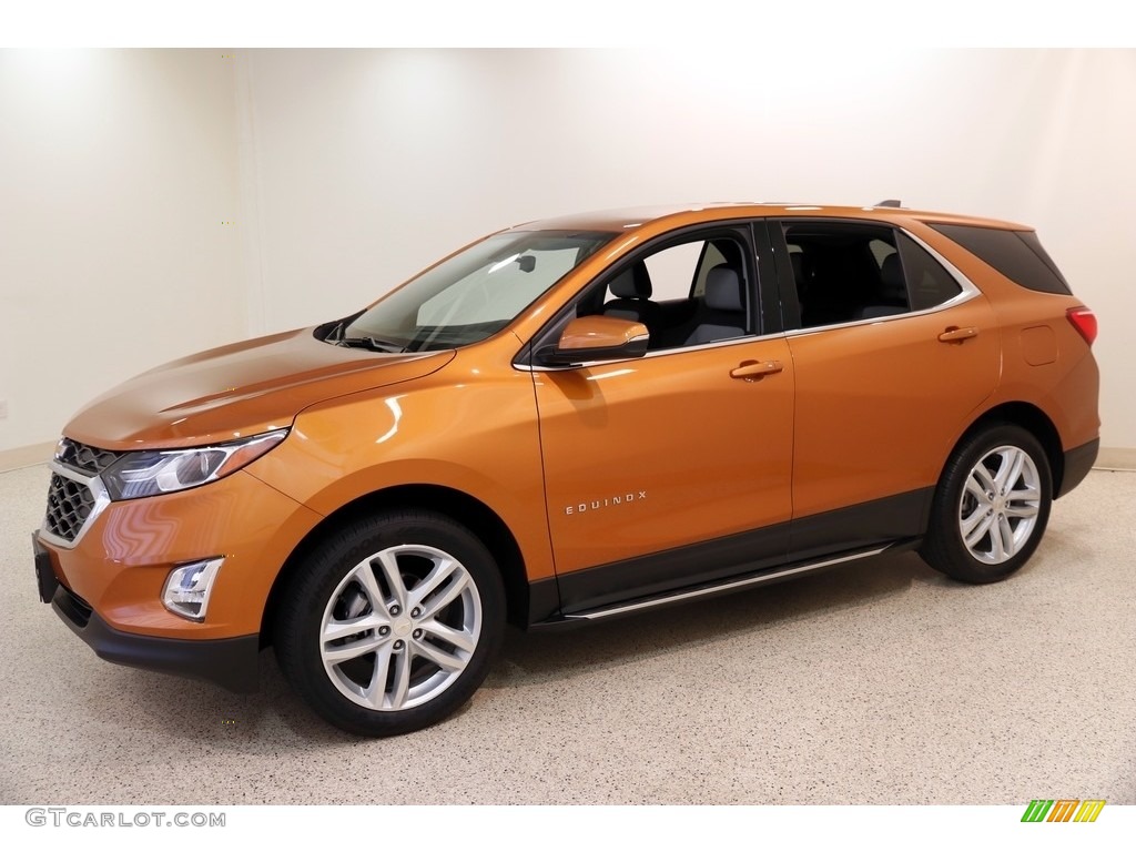 2019 Equinox LT AWD - Orange Burst Metallic / Medium Ash Gray photo #3