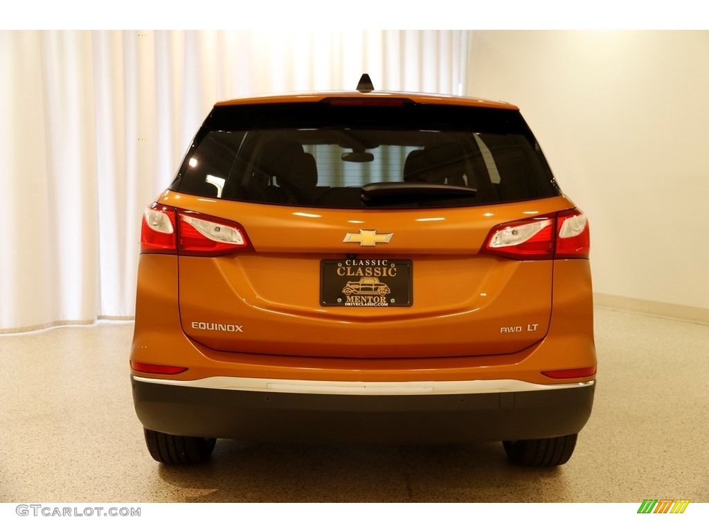 2019 Equinox LT AWD - Orange Burst Metallic / Medium Ash Gray photo #20
