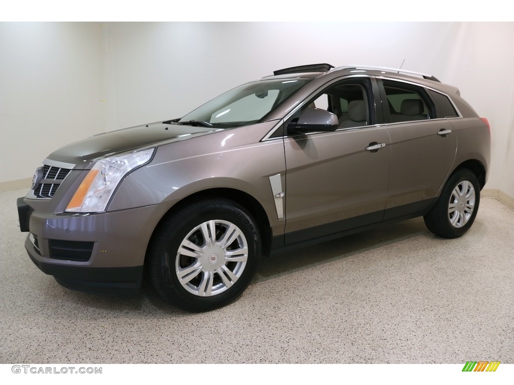 2012 SRX Luxury AWD - Mocha Steel Metallic / Shale/Brownstone photo #3