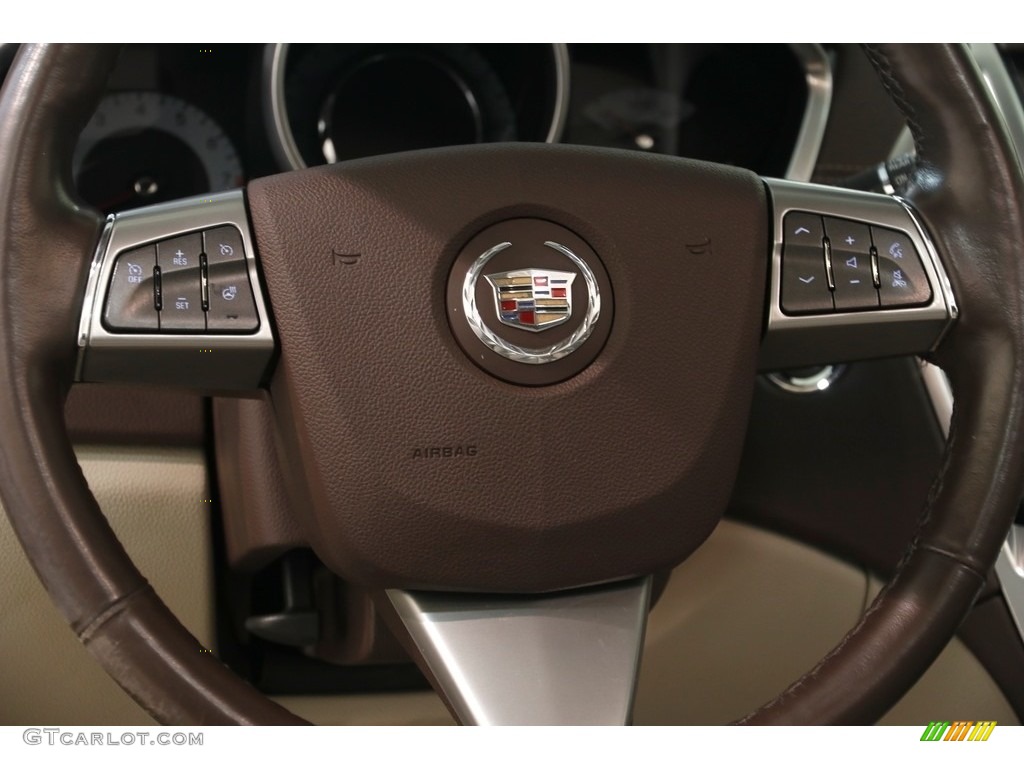 2012 SRX Luxury AWD - Mocha Steel Metallic / Shale/Brownstone photo #7