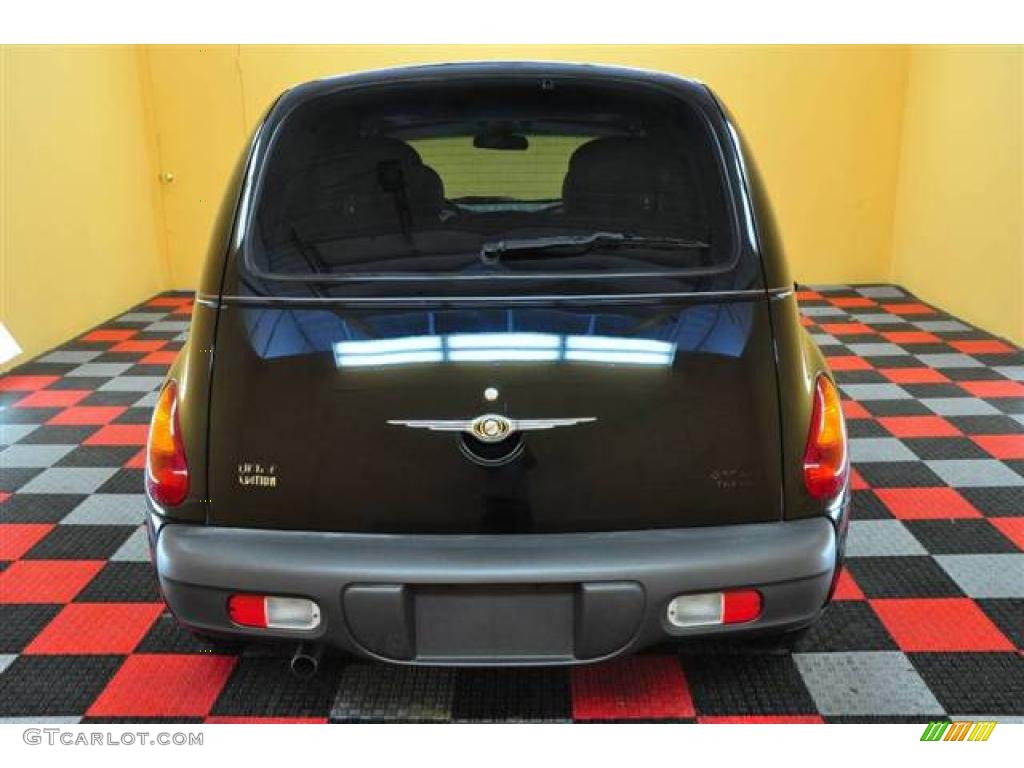 2001 PT Cruiser Limited - Black / Taupe/Pearl Beige photo #57