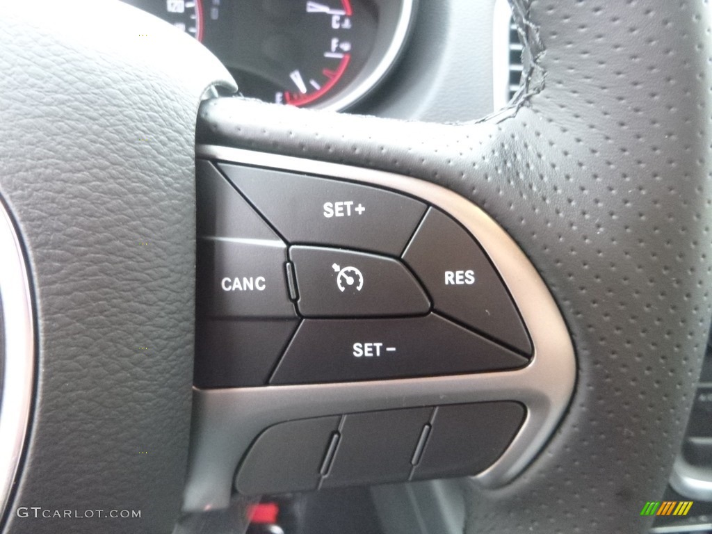 2020 Dodge Durango SXT AWD Black Steering Wheel Photo #135381932