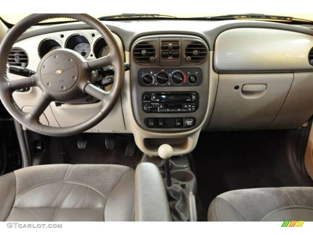 2001 PT Cruiser Limited - Black / Taupe/Pearl Beige photo #61